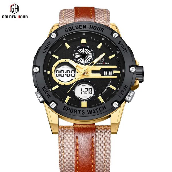 Ry Direct Sales Men's Watches Waterproof Night Light Wristwatch Men Qu
