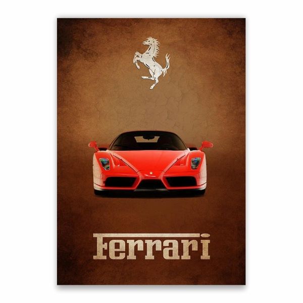 Ferrari Car Poster - A1