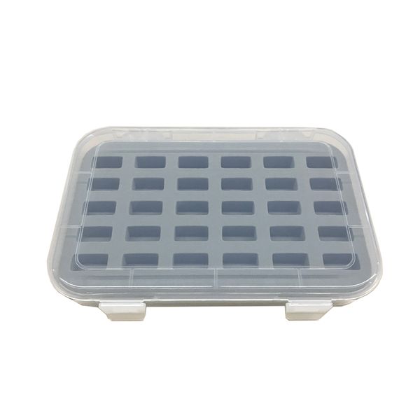 30 Slot Home Sewing Machine Bobbins Storage Box Bobbins Organizer Container