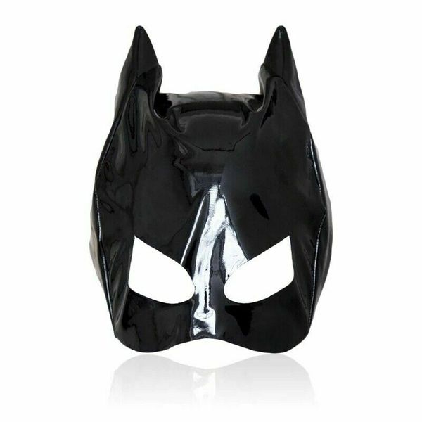 Adult Black PVC Cat Mask