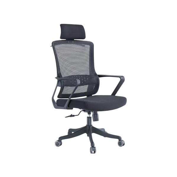 Ergonomic Mesh Office Chair - Adjustable Height &amp; 360 Swivel
