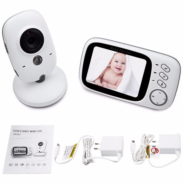 VB603 Video Baby Monitor with LCD, Night Vision &amp; Two-Way Audio