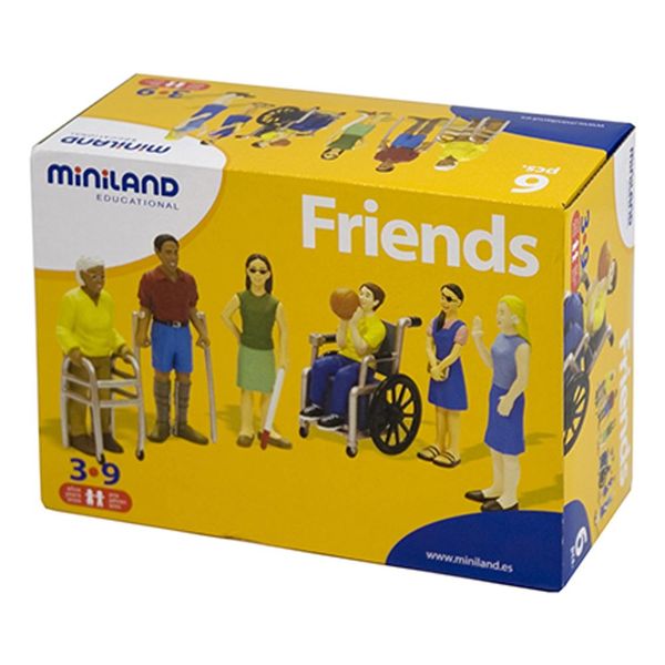 Miniland Friends with Disabilities Figures (6 Piece)