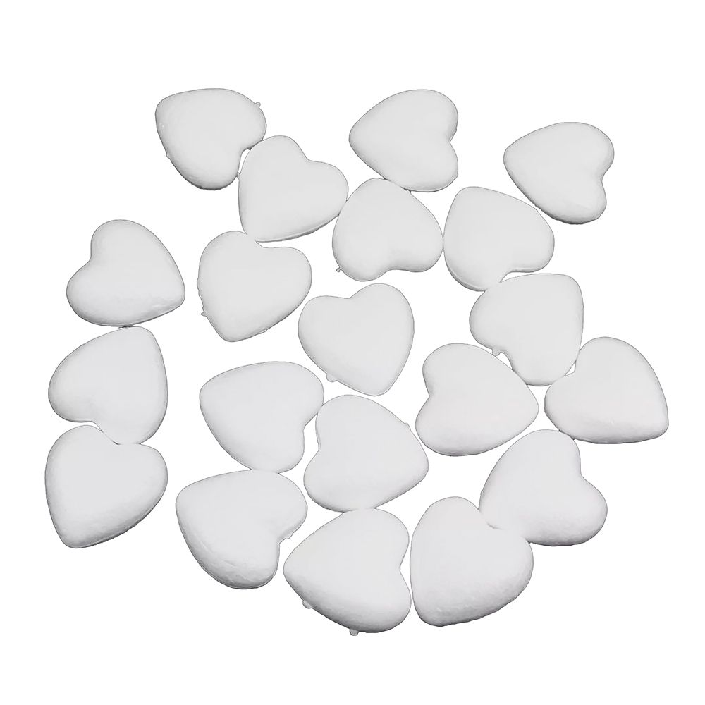 Anthony Peters Polystyrene Heart Shapes: 20 Pieces (30mm) | Shop Today ...