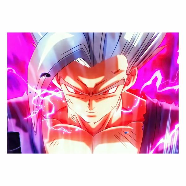 Gohan Ultra Beast Mode Portrait - A1 Poster