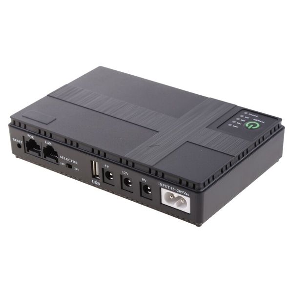 Hi-Tech Mini UPS Portable UPS For WiFi Router 12/9/5V