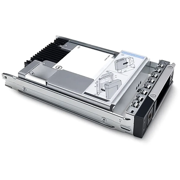 Dell 960GB 2.5" SATA 6Gbps Mixed-Use SSD with 3.5" Hybrid Carrier, Hot-Plug