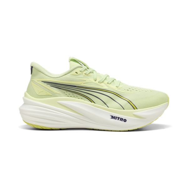 Puma Men's MagMax NITRO 2 Road Running Shoes - Apple Spritz/Lux Lime
