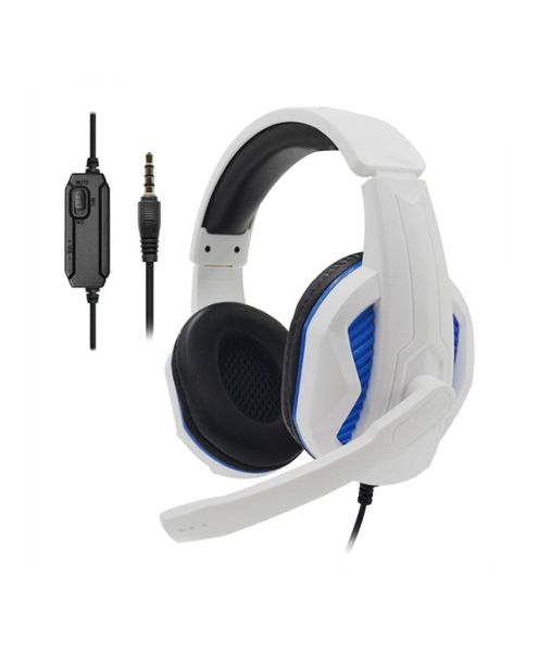 Game Headphone Compatible with PS5/4 - White