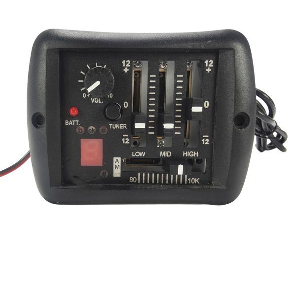 4-Bands EQ Equalizer Acoustic Guitar Preamp Piezo Pickup