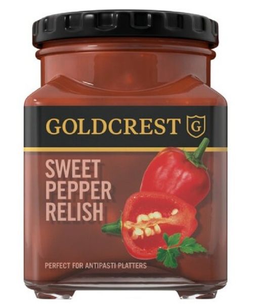 Goldcrest Sweet Pepper Relish 230ml
