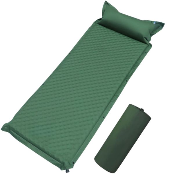 192CM Self Inflating Connectable Camping Mat With Pillow