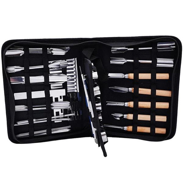 Multifunctional Stainless Steel Kitchen Carving Set 46 Pieces