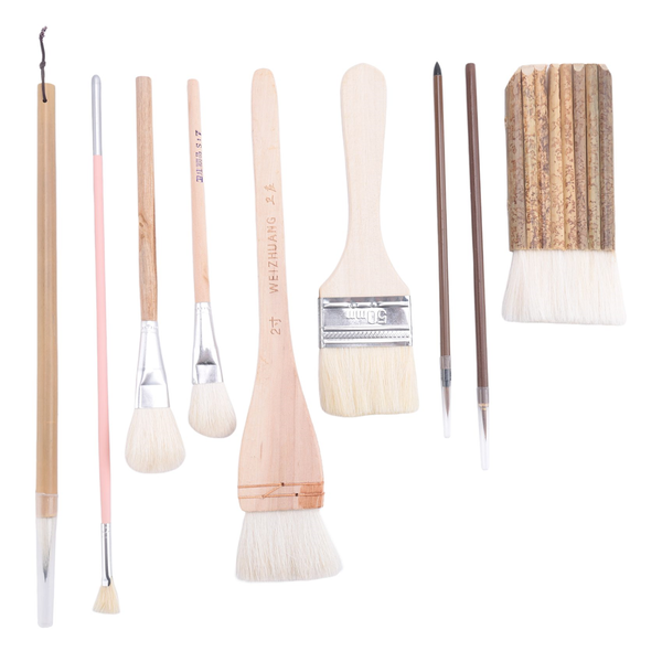 Pottery Glaze Brushes Ceramic Brushes Artist Brushes Art Brush Set