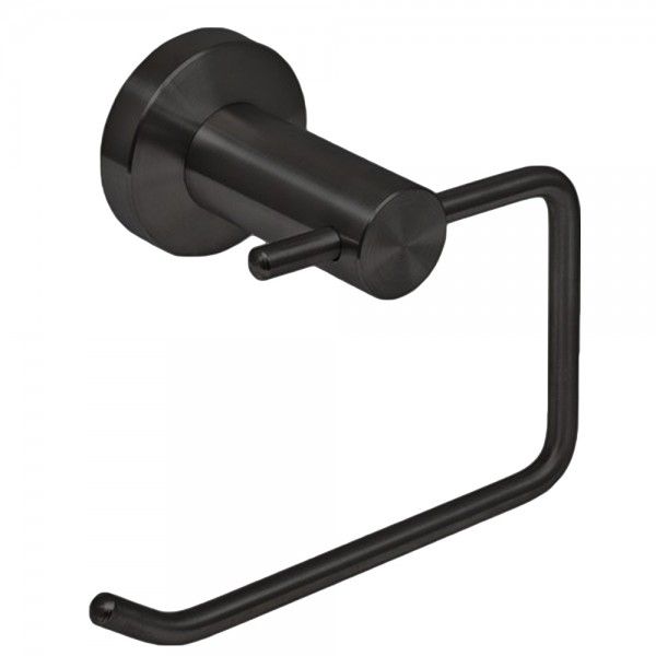 Fortis Stainless Steel Toilet Paper Holder Black