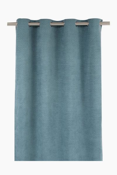 Eyelet Tia Blackout Woven Curtain, 140x225cm