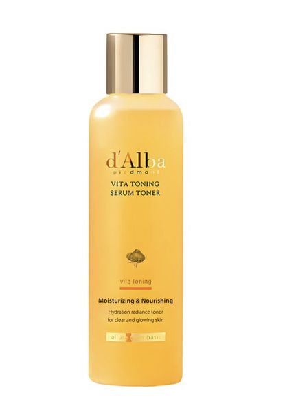 d'Alba Vita Toning Serum Toner 180ml - Brightening, Hydrating, Vegan Care