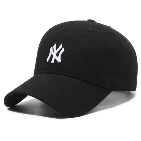 NY Letter Embroidered Baseball Cap, Classic And Fashionable Visor Hat Image