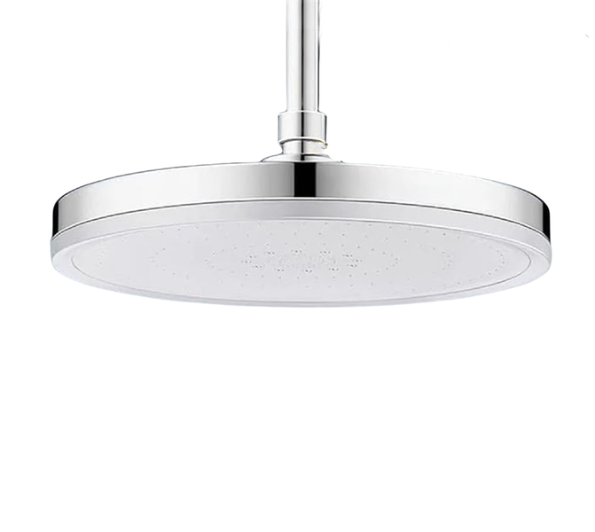 9" 6-in-1 Mode Bathroom Shower Head 360 ABS High-Pressure Rainfall