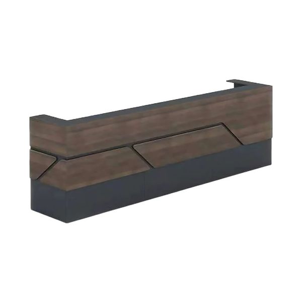 300 x 62 x 115cm Modern Rectangular Reception Office Counter Table