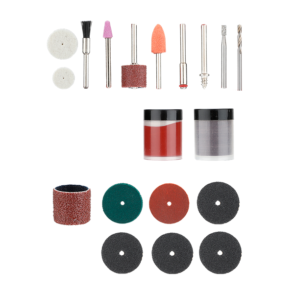 TOTAL Accessories Kit for Mini Die Grinder - 81 Piece