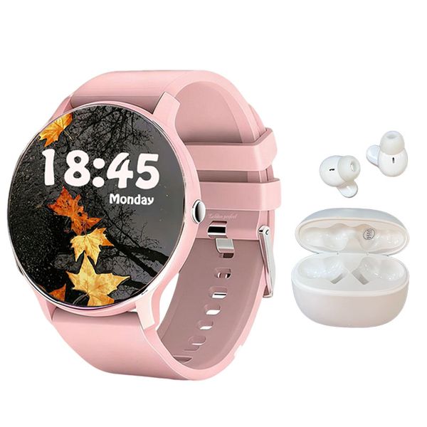 Women's Smartwatch With Wireless Earbudones - Choice For Daily Use