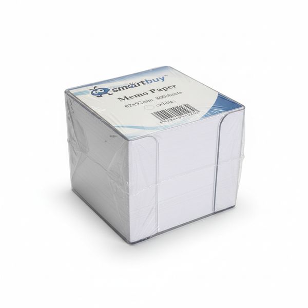 Memo Cube Paper &amp; Holder - 800 Sheets (White)
