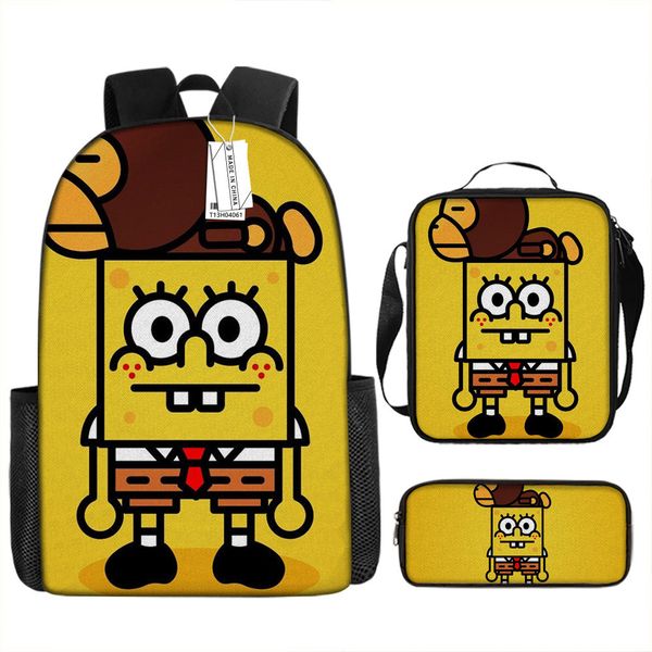 Kids School 3-Piece Set - Backpack + Lunch Box + image