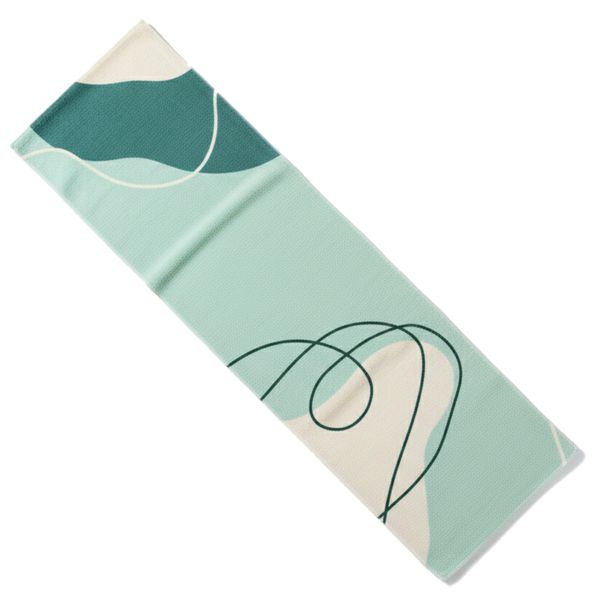 FrostActive Microfiber Cooling Sports Gym Towel Ice Towel Marandi Green