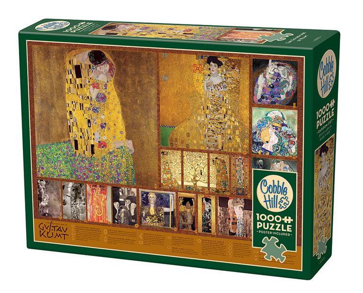 Cobble Hill The Golden Age of Klimt 1000 Piece Puzzle
