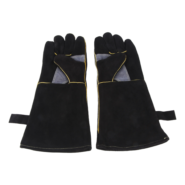 Extreme Heat&amp;Fire Resistant Gloves Leather with Stitching,Mitts Perfect for
