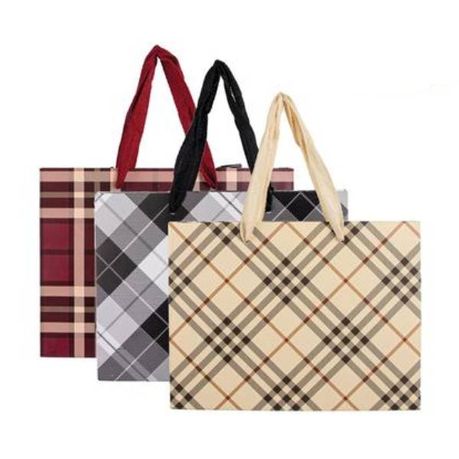 Tartan gift online bags