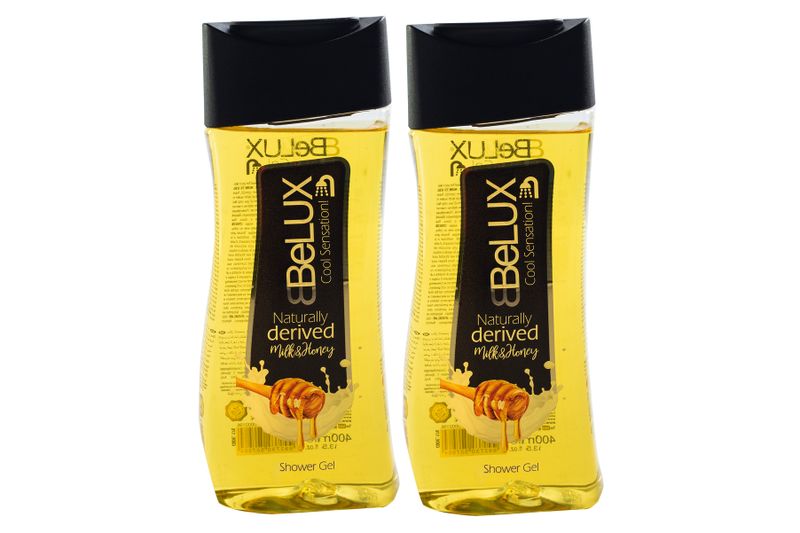 Shower Gel Mik And Honey 400ml - 2 Pack