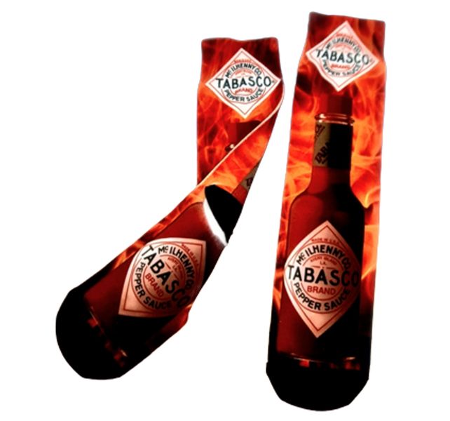 Retro Style Novelty Socks - Tabasco