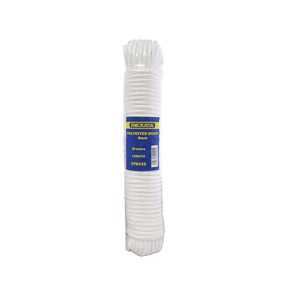 Dejuca - Polyester Braid - 8mm X 30m - (hank)