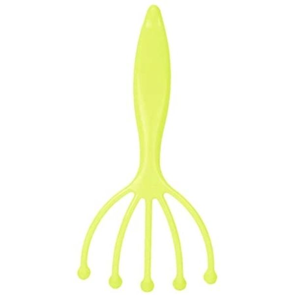 Head &amp; Scalp Massager with 5 Rollers - Green