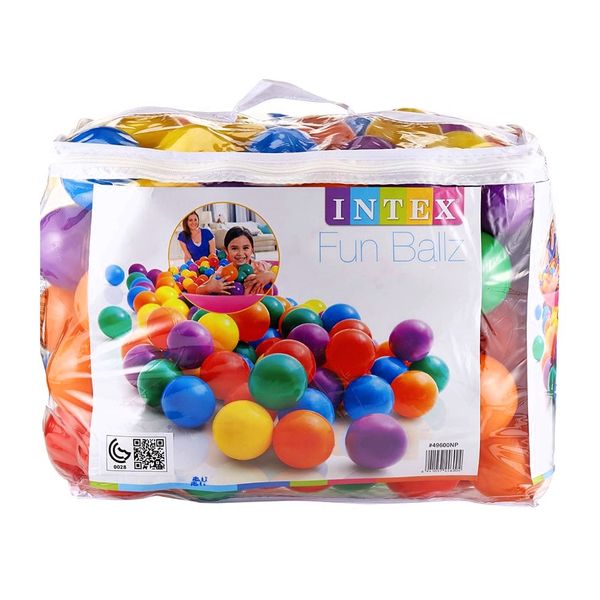 Colorful Plastic Baby Pit Balls - Set of 100
