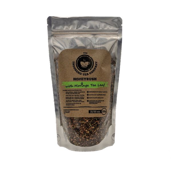 Thunberg Honey Bush &amp; Moringa Tea Leaves 200g