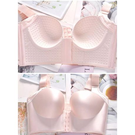 Bras for Women No Underwire Front Closure Fashion Deep Cup Push Up