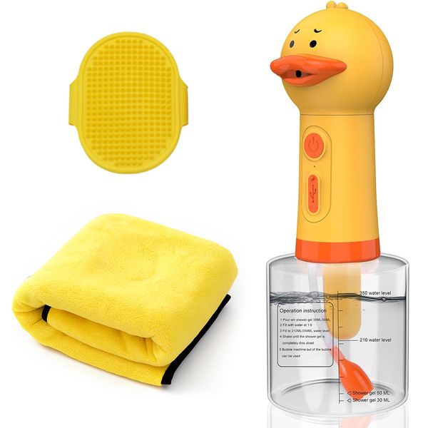 Rechargeable Electric Foaming Soap Dispenser for Pets &amp; Home