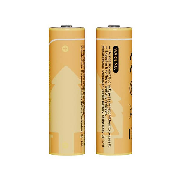 Beston AA Rechargeable Lithium-ion Battery | 14500 | 1.5V | 2400mAh |4 Pack