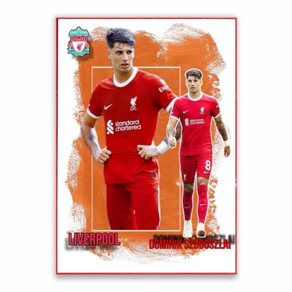 Dominik Szoboszlai Liverpool Poster - A1