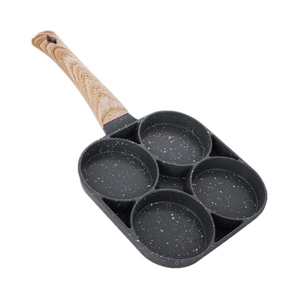 Egg Frying Pan 4-Cup Egg Pan Nonstick Fried Egg Pan Skillet for Breakfast