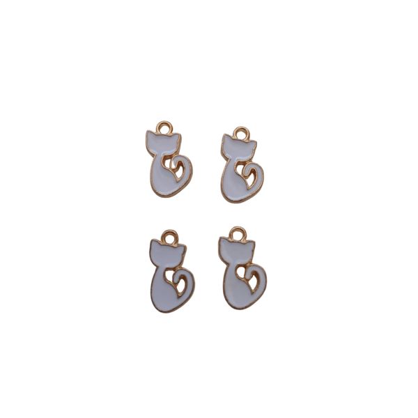 Cat Silhouette Charms (Jewellery Making)