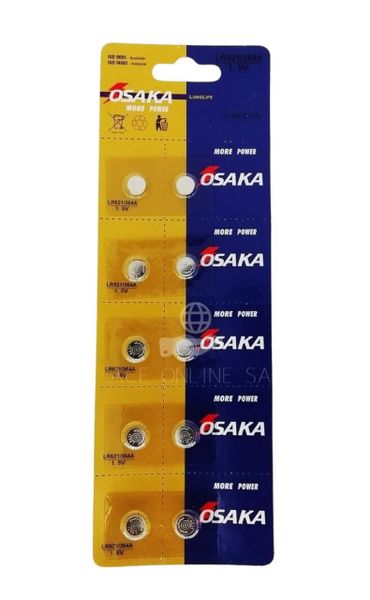 4 x Osaka Battery LR621/364A 1.5V -5 pack