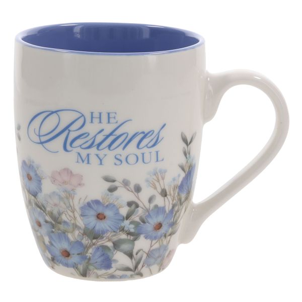 Mug - He Restores My Soul