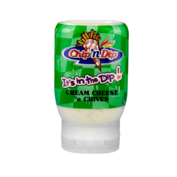 Chip N Dip - Cream Cheese &amp; Chives 250ml x 8