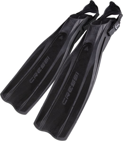 Cressi Pro Light Scuba Diving Fins Lightweight Dual Blade with Buckles