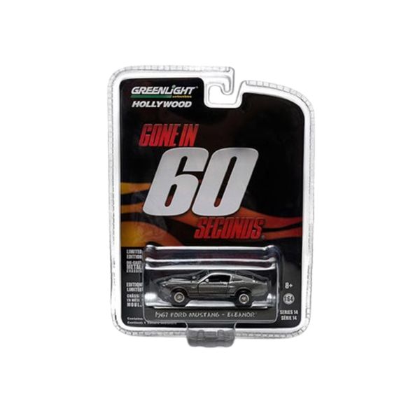 Greenlight- 1967 Eleanor Custom Ford Mustang Gone in 60 Seconds-1/64