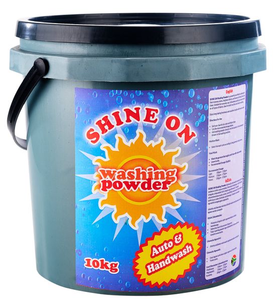 Shine On 10kg Concentrated Laundry Detergent Powder - 3-in-1 Cleaning Power